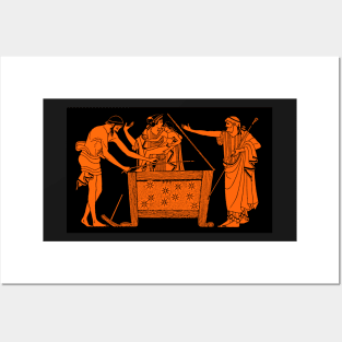 Perseus and Danae in the Box Posters and Art